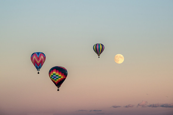 Mr. Moon and the Balloons