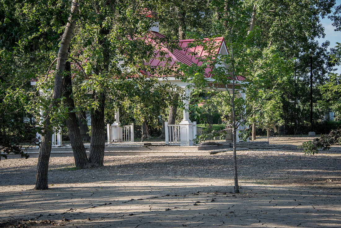 The gazebo