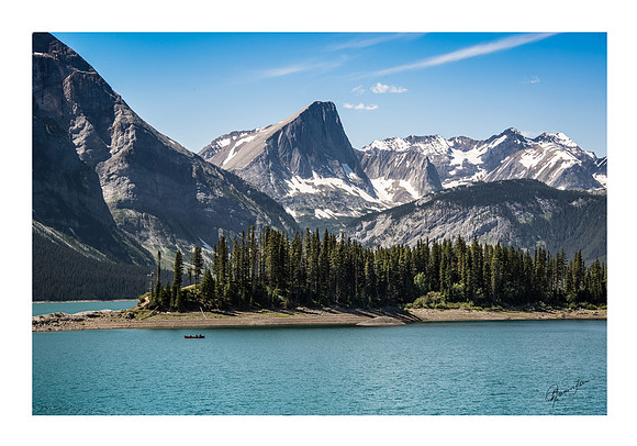 14 x 20 Kananaskis Lake $45.00