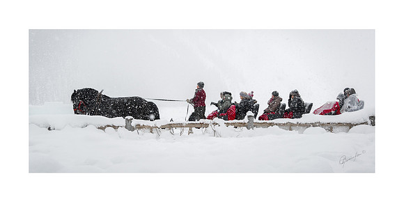 7 x 14 Sleigh Ride $20.00