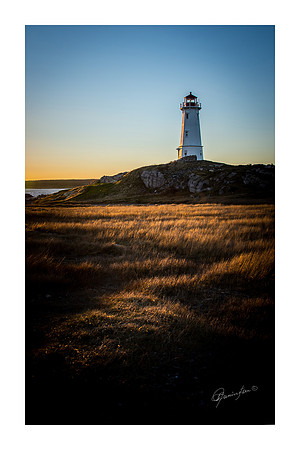 12 x 18 Louisburg Lighthouse $25.00