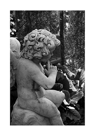 14 x 20 Garden Cherub $45.00